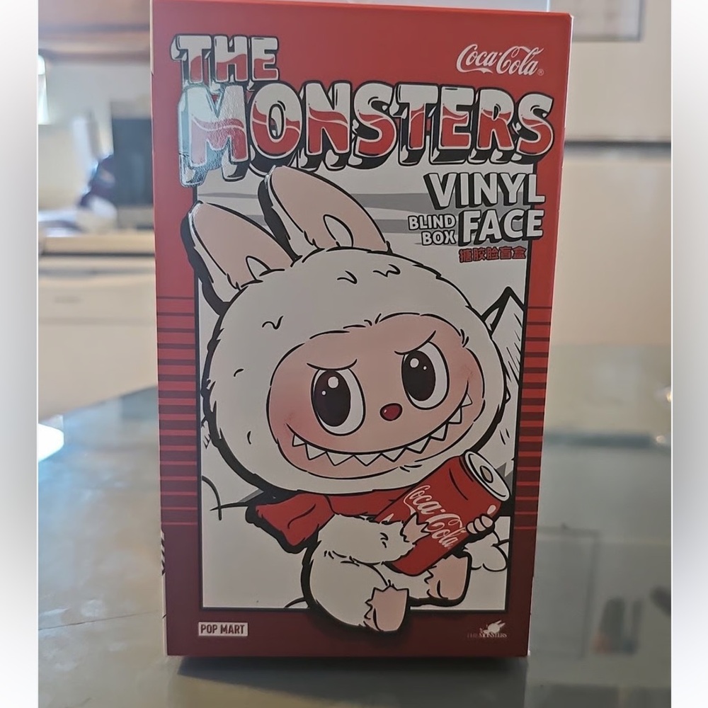 Coca-Cola Monsters Labubu  Keychain